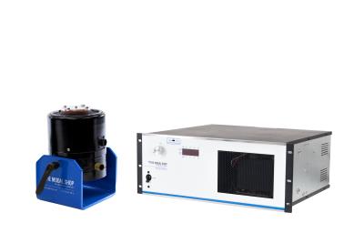 electrodynamic exciter kit, 75 lbf pk sine force, 1 pk-pk stroke, supports payloads to 7 lbs, includes 2075e dual purpose platform shaker with 2050e09 power amplifier, cooling package, and 2000x03 accessory kit.